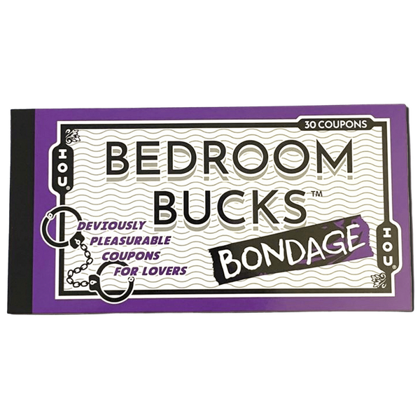 BEDROOM BUCKS COUPON BOOK BONDAGE