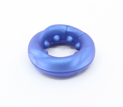 LOVE IN LEATHER TEXTURED LIQUID SILICONE BLUE