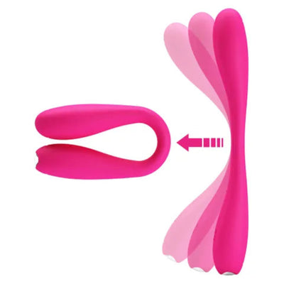 PARTY UP FRANK BENDABLE VIBRATOR PINK