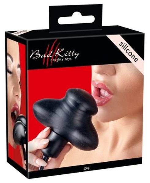 BAD KITTY SILICONE INFLATEABLE MOUTH GAG