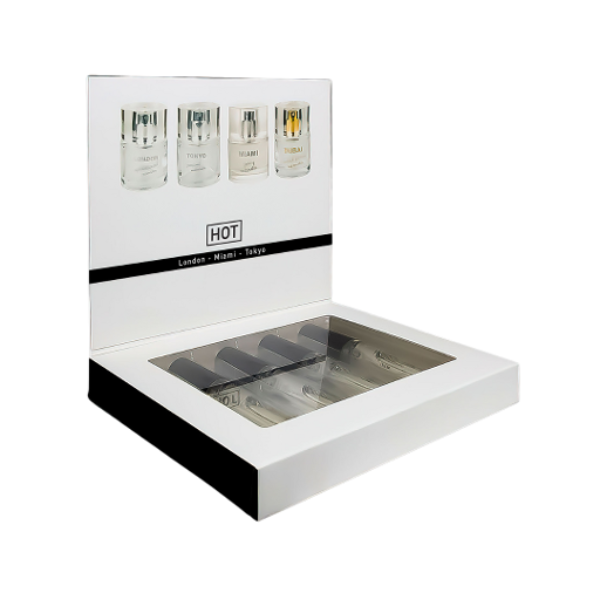 HOT PHEROMONE WOMENS PURFUME SAMPLER BOX