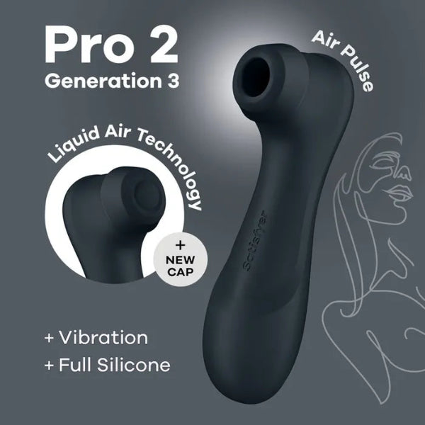 SATISFYER PRO 2 GEN 3 DARK GREY