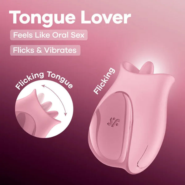 SATISFYER TONGUE LOVER PINK