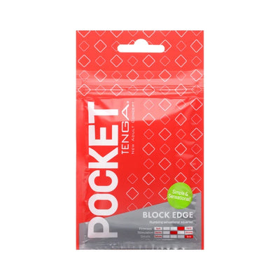 TENGA POCKET SLEEVE BLOCK EDGE