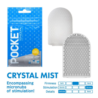 TENGA POCKET SLEEVE CRYSTAL MIST