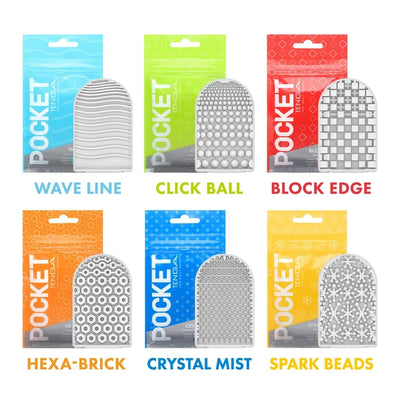 TENGA POCKET SLEEVE CRYSTAL MIST