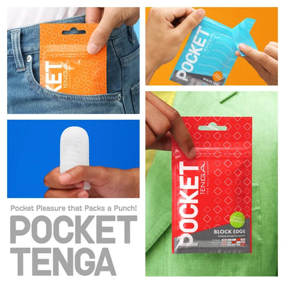 TENGA POCKET SLEEVE CRYSTAL MIST