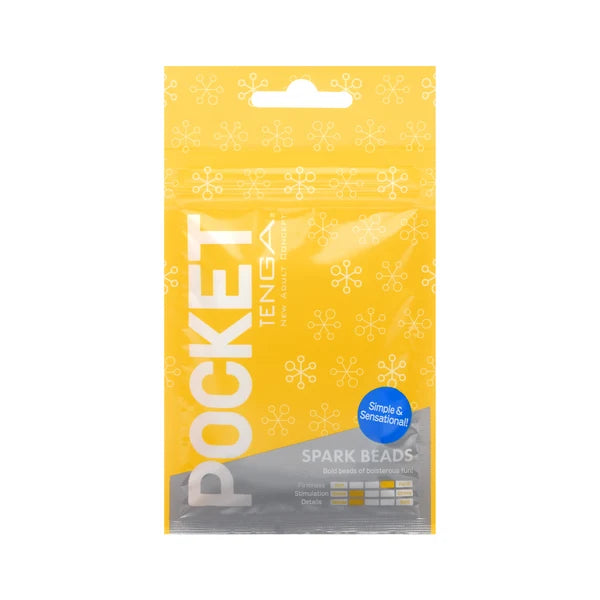 TENGA POCKET SLEEVE SPARK BEADS