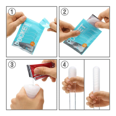 TENGA POCKET SLEEVE SPARK BEADS