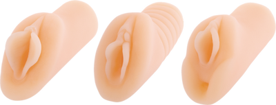 3 GIRLS IN A ROOM FLESH POCKET STROKER 3PK