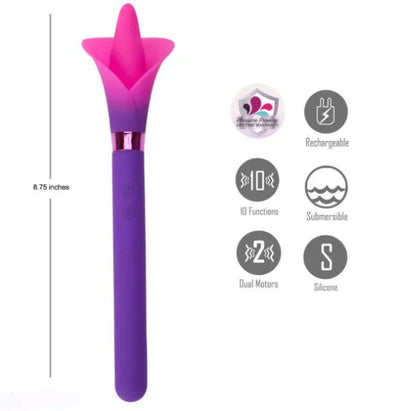 MAIA VALA FLOWER VIBRATOR PURPLE