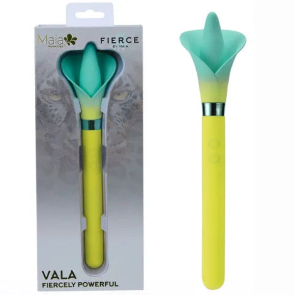 MAIA VALA FLOWER VIBRATOR YELLOW