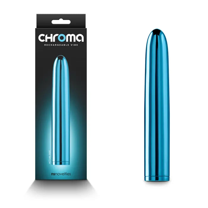 CHROMA RECHARGEABLE 7 INCH VIBE TEAL