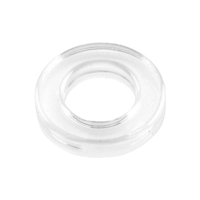 RELAXED FIT ELASTOMER COCK RING CLEAR
