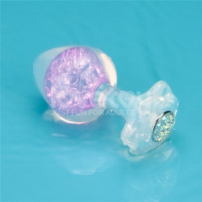 GEMORIA TRANSLUSCENT PURPLE BUTT PLUG