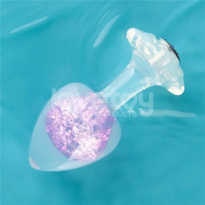 GEMORIA TRANSLUSCENT PURPLE BUTT PLUG