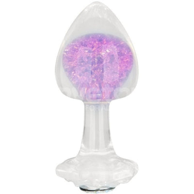 GEMORIA TRANSLUSCENT PURPLE BUTT PLUG