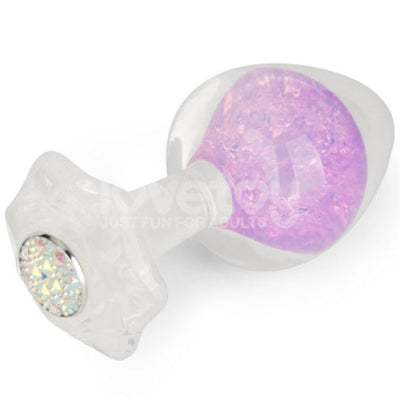 GEMORIA TRANSLUSCENT PURPLE BUTT PLUG