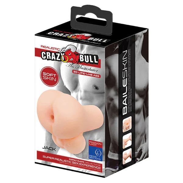 CRAZY BULL JACK ASS STROKER WITH BALLS FLESH