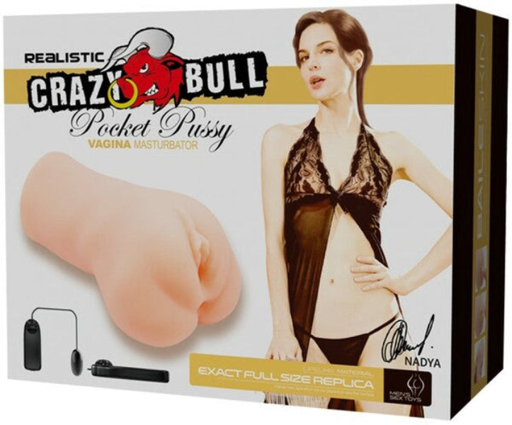 CRAZY BULL VIBRATING POCKET PUSSY NADYA