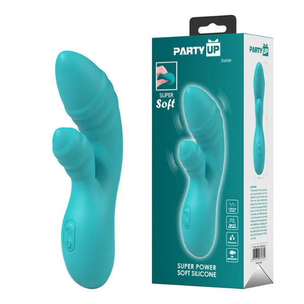 PARTY UP DALIDA MINI G-SPOT VIBRATOR TEAL