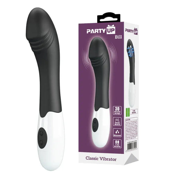 PARTY UP BILL VIBRATOR BLACK