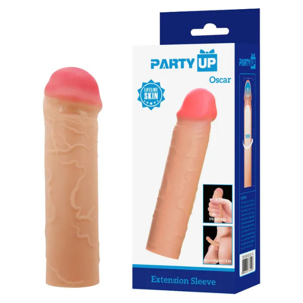 PARTY UP OSCAR 1 INCH NATURAL EXTENDER