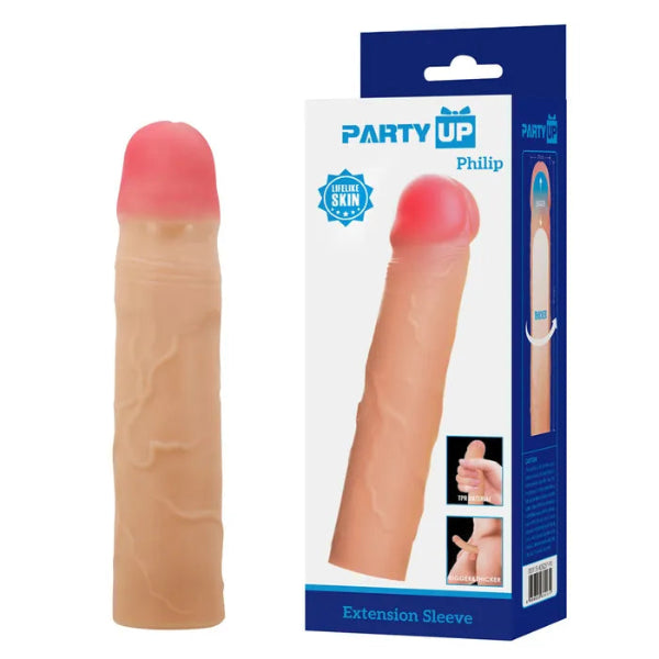 PARTY UP PHILIP 3 INCH NATURAL EXTENDER