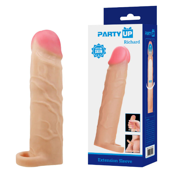 PARTY UP RICHARD 3 INCH NATURAL EXTENDER