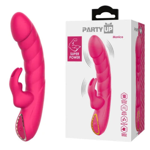 PARTY UP MONICA RABBIT VIBE PINK