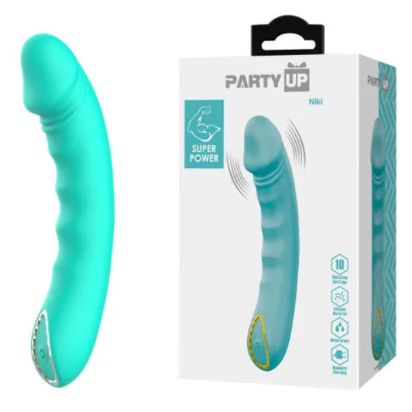 PARTY UP NIKI VIBRATOR TEAL