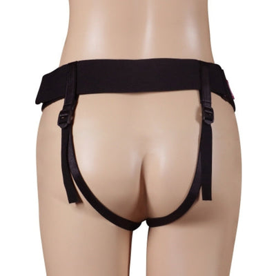 LOVETOY HOLLOW BIG 8.5 INCH STRAP ON FLESH