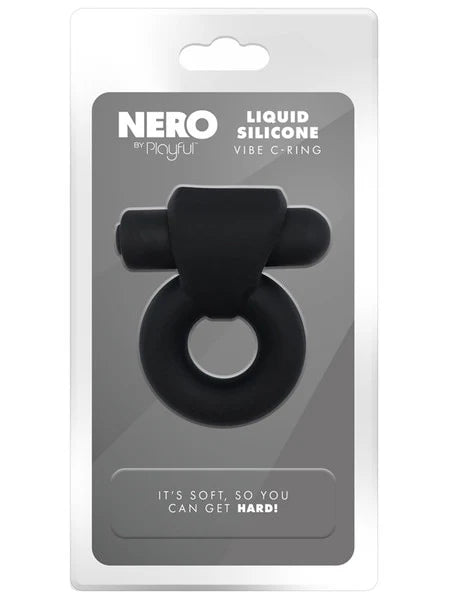 NERO BY PLAYFUL LIQUID SILICONE VIBE C RING