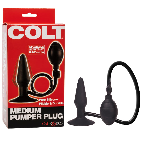 COLT MEDIUM PUMPER PLUG - BLACK