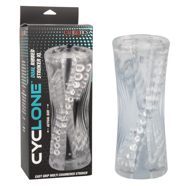 CALEX CYCLONE DUAL RIBBED XL STROKER
