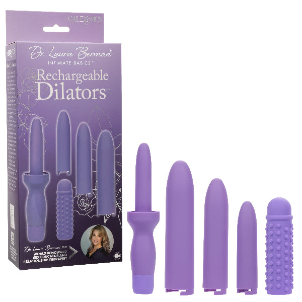 DR LAURA BERMAN RECHARGEABLE DILATORS SET PURPLE