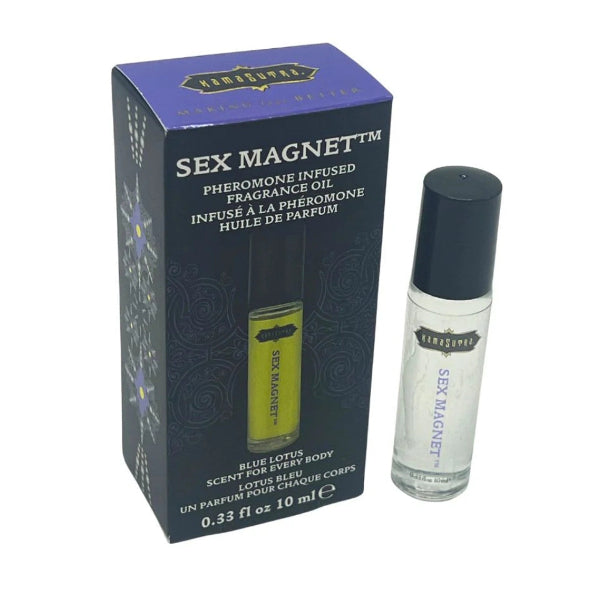 KAMA SUTRA SEX MAGNET PHEROMONE INFUSED OIL BLUE LOTUS