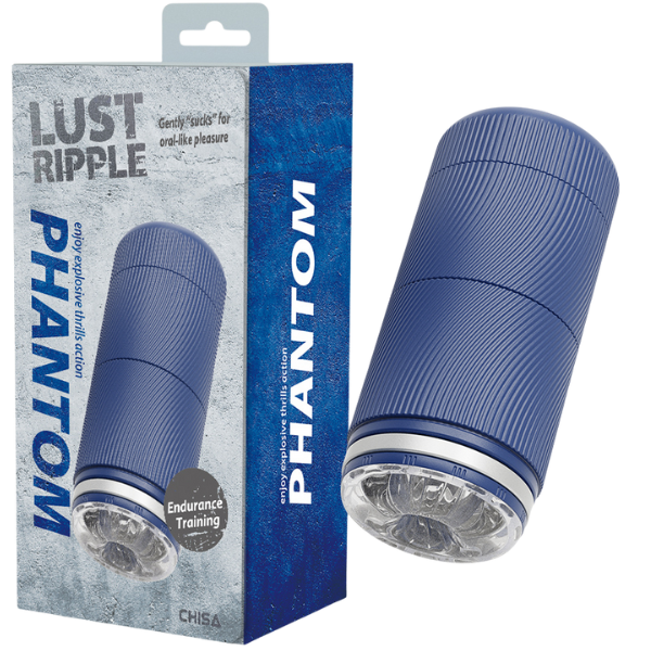 LUST RIPPLE PHANTOM STROKER BLUE