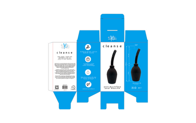 SXE ANTI BACKFLOW SILICONE ANAL DOUCHE  310ml