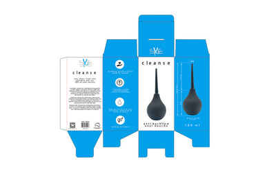 SXE ANTI BACKFLOW SILICONE ANAL DOUCHE 180ml