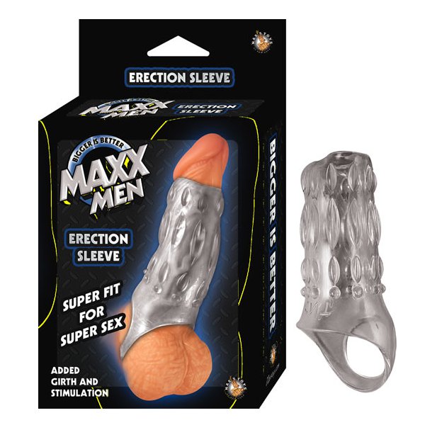 MAXX MEN ERECTION SLEEVE CLEAR