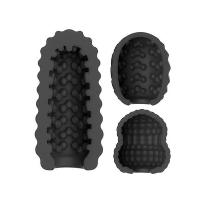 DELITE POCKET MASTURBATOR KIT BLACK