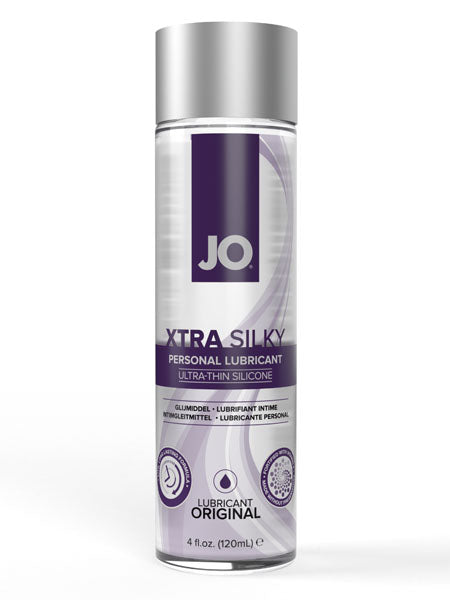 JO XTRA SILKY THIN SILICONE 120ML