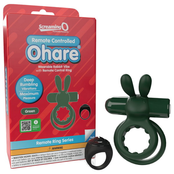 SCREAMING O - O HARE RABBIT COCKRING GREEN