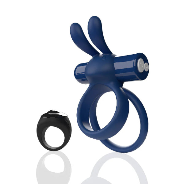 SCREAMING O - O HARE RABBIT XL COCKRING BLUE