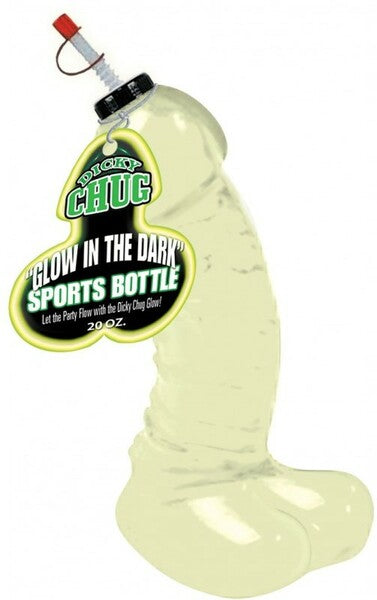 DICKY CHUG DRINK BOTTLE GLOW IN THE DARK
