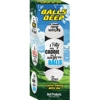 BALLS DEEP GOLF BALL 3PK