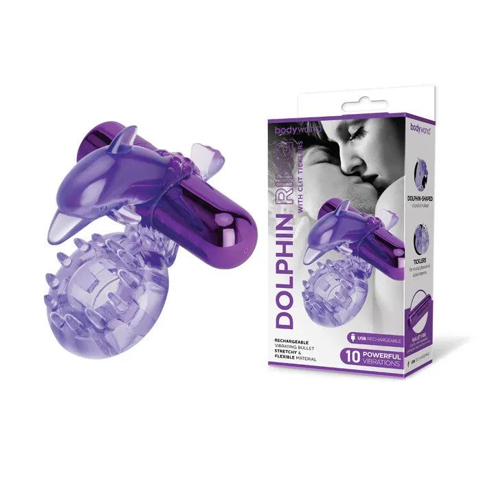 BODYWAND RECHARGEBLE DOLPHIN RING PURPLE