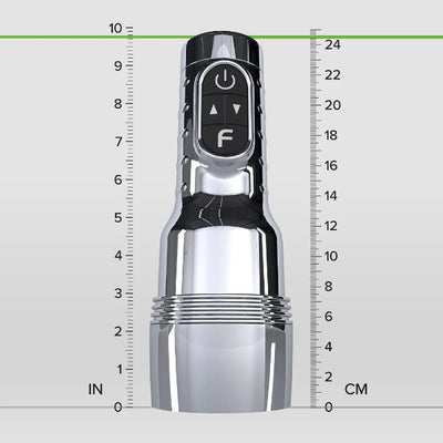 FLESHLIGHT QUIVER WARMING VIBRATING PINK MASTURBATOR