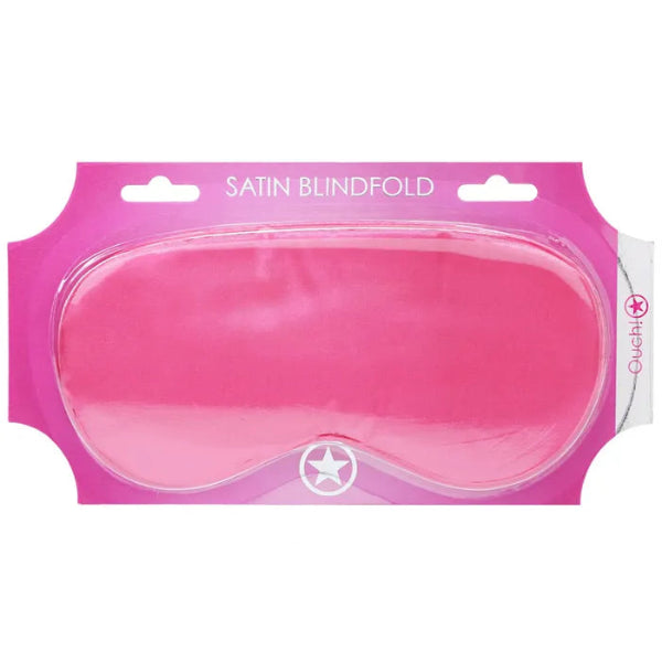 OUCH SATIN BLINDFOLD PINK